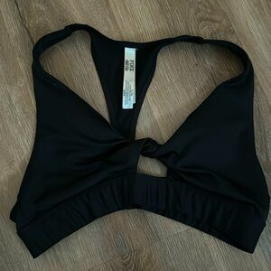 Victoria’s Secret pink twist bodice bikini top